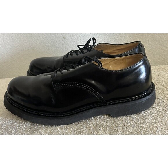 Work Zone N401 Men's Size 13 Oxford Black Oil Resistant Work Safety Shoes - Picture 4 of 11